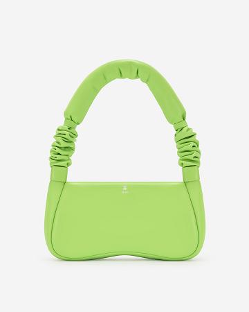 JW PEI Alison Soft Volume Women Shoulder Bags Green | SG1306OR